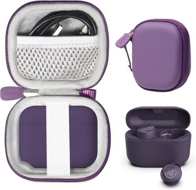 Organizer Case for JBuds Mini, JLab Go Pop+, Go Air Pop, Air Tones+ & Charger Co