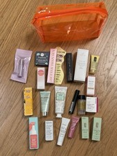 20 Piece Full Size Deluxe Travel Lot Too Faced Anastasia Clinique Tarte Shiseido