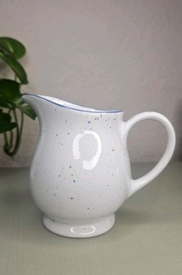 Vintage John Tams Bankett Konfetti gesprenkeltes Milchkännchen/Milchkännchen