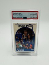 Reggie Miller Rookie Card and Autograph Memorabilia Guide 30