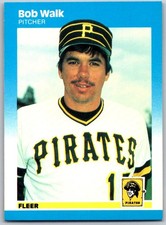 ⚾ 1987 Fleer #623 Bob Walk Pittsburgh Pirates