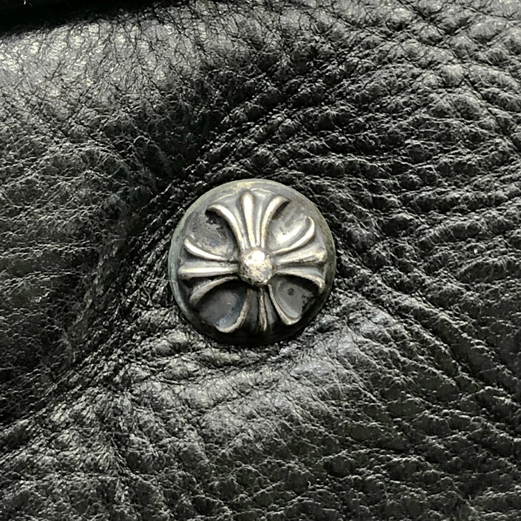 Chrome Hearts M MD Cemetery Cross Patch m Bag Handbag Medium V925 Sier Leather B thumbnail 15