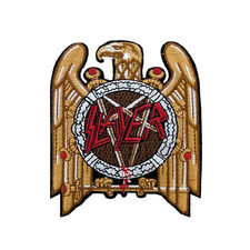 Slayer Patch, Slayer Iron On Embroidery Patch, Slayer Eagle Patch - 3.25" x 4"