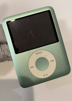 Apple iPod Nano 3rd Generation 8GB - Light Green - Works Great | eBay