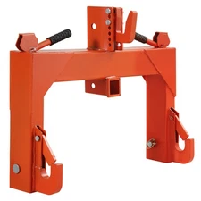Durable 3-Point Quick Hitch for Tractors Class 1/2 Powder Coated Alloy Steel