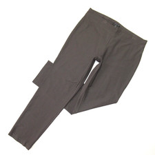NWT Eileen Fisher Slim Ankle in Rye Washable Stretch Crepe Pull-on Pants M