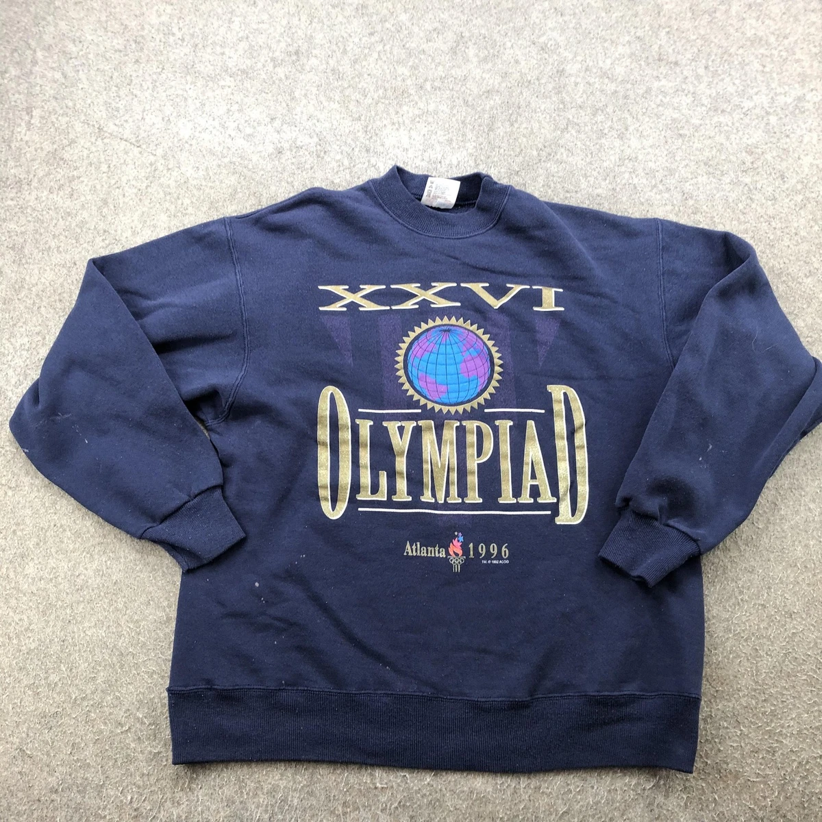 Blue Atlanta 1996 Event Olympics Sweatshirts for sale | eBay