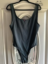 Victoria's Secret Pink Women's Solid Black One Piece Swimsuit - Size XL - NWT
