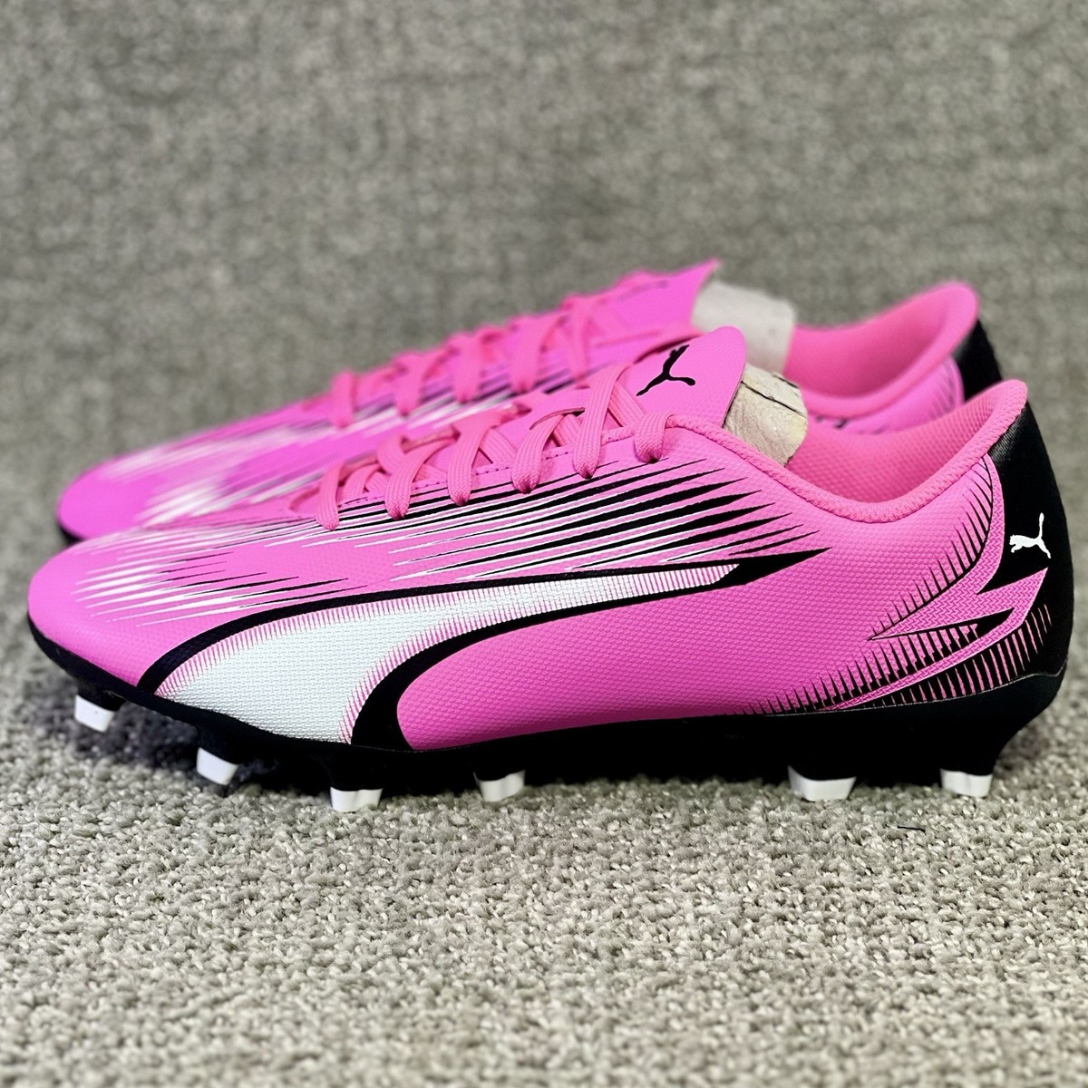 Puma Ultra Play FG/AG Soccer Cleats Pink Black White 107763  display picture 1