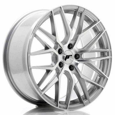JR WHEELS JR28 19x8,5 ET35 5x120 Silver Machined Face