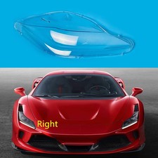 Right Headlight Lens Cover Replace For Ferrari F8 Tributo Spider 2019-2025