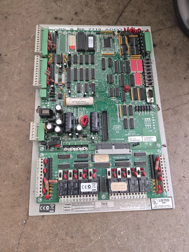 TAC Model 7718-C Control Board 24VAC 50/60Hz - Image 2 of 2