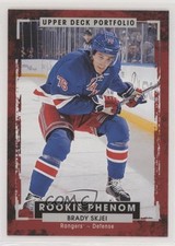 2015-16 Upper Deck Portfolio Rookie Color Photos Brady Skjei #205 z6b