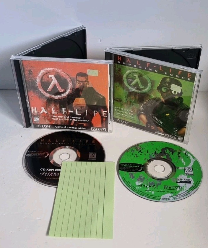 Half-Life PC Game & Half Life Opposing Force HALF LIFE BUNDLE PC GAMES