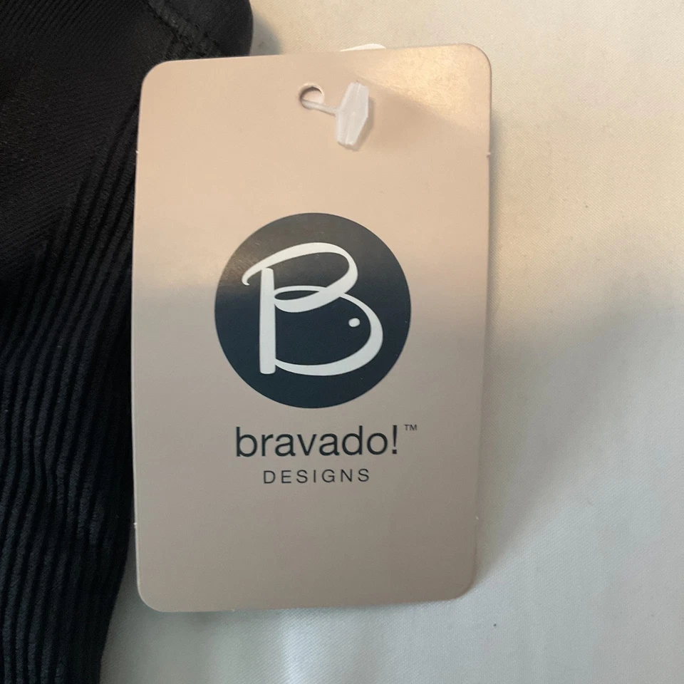 Sujetador Bravado para mujer talla XL negro Everyday Muse inalámbrico contorno elástico Foto 3 de 4