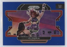 2022 Panini Prizm WWE Blue Prizm 193/199 Io Shirai #63 ld5