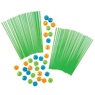 #ad Glow in the Dark Fort Building 81 Piece Kit $12.61