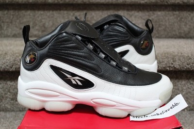 Reebok Iverson Legacy sz 10.5 Black/White/Red USED Allen Iverson CN8222