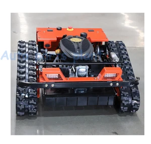 RC Gaz 9HP Télécommande du moteur 22" Tondeuse à gazon 225cc Tondeuse robot à pente traquée