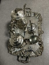 Servizio Da Caffè E The Placcato Argento Kent Silversmiths