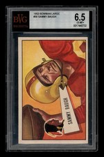 1952 Bowman Large Football Cards 10