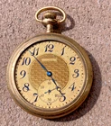 Antique Waltham Pocket Watch Gold Filled Case