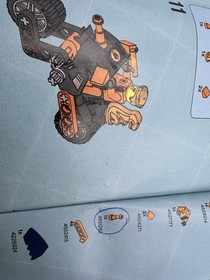 2009 Retired Lego Agents set #8967 Gold Tooth's Getaway