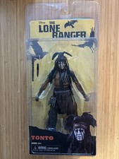 Disney The Lone Ranger Tonto Action Figure Sealed Neca Reel Toys 2013 Rare