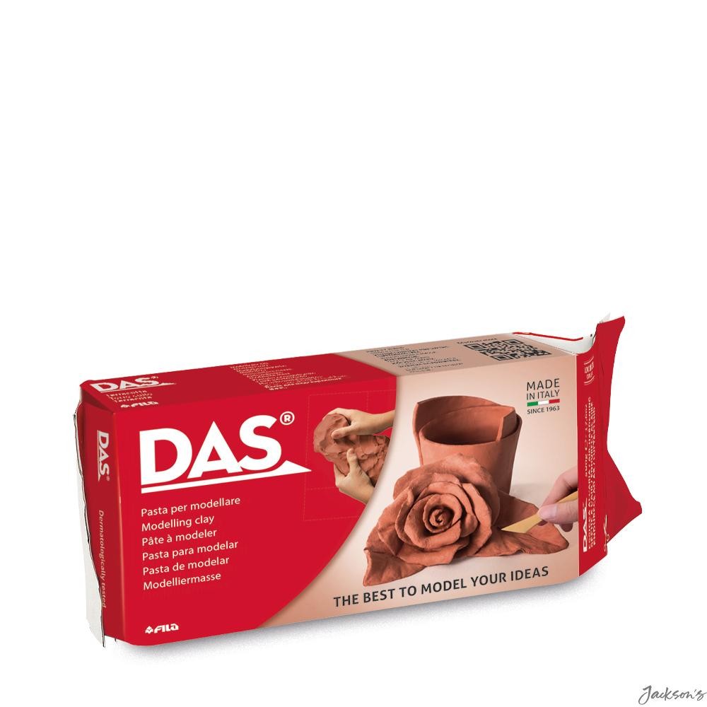 DAS Air Drying Modelling Clay Terracotta 1kg For Sculpting Craft Projects
