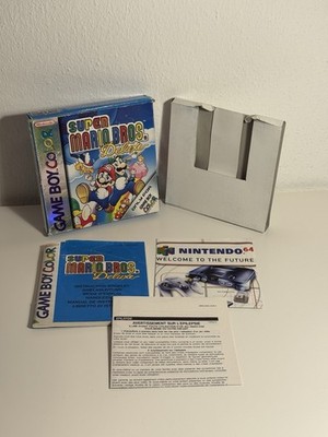SUPER MARIO BROS. DELUXE OVP/Anl.  (OHNE SPIEL!) HOLO Nintendo Gameboy Color