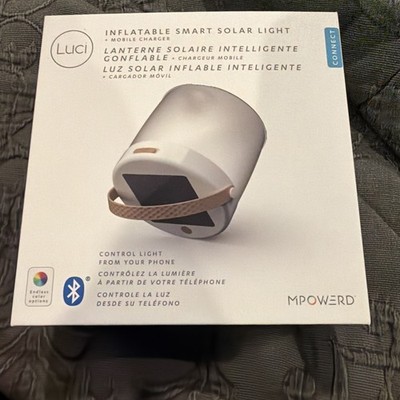 MPowerd Luci Inflatable Smart Solar Light with Mobile Charger