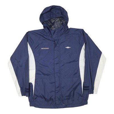 UMBRO Herren Navy & White Pro Training Zip Jacke XL Polyestermischung Sportbekleidung
