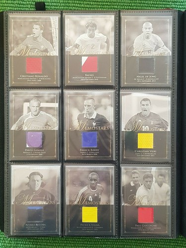 2014 FUTERA UNIQUE MEMOSTARS Jersey Messi Ronaldo Neymar LOT39 - Zdjęcie 3 z 5