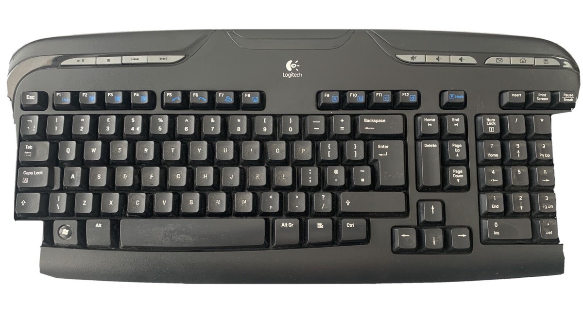Logitech Cordless Desktop Ex110 Keyboard Receiver Not Included