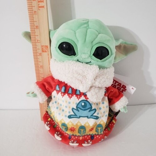 Star Wars Plüschtier Kuscheltier Das Mandalorian Grogu Kuscheltier 7,5" Neu mit Etikett - Bild 5 von 7