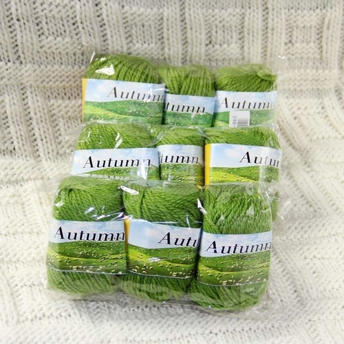 Sale New 9Ballsx50gr Hand Yarn Knitting Wool Silk Warm Rugs Wrap Shawl Scarf 20