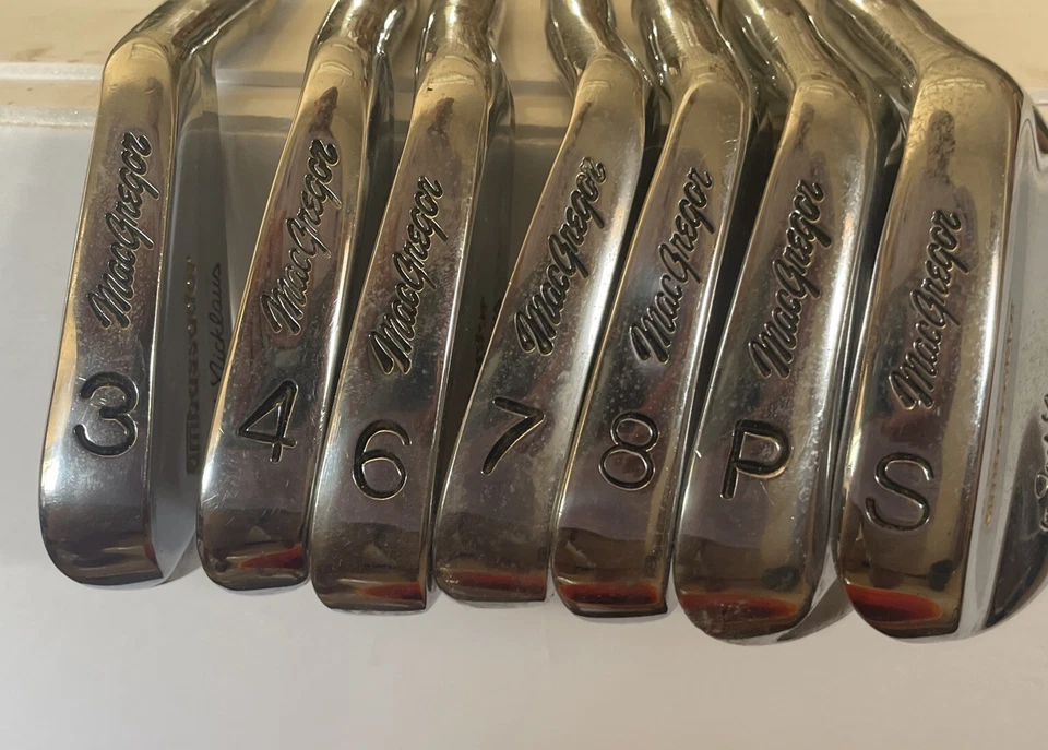 MacGregor Nicklaus Ambassador Partial Irom Set 3 4 6 7 8 PW SW Mint Condition - Image 2 of 4