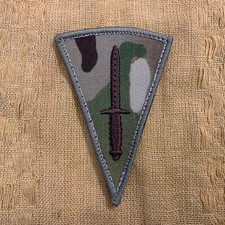 RIP-STOP MULTICAM MTP ROYAL MARINES COMMANDO TRF PATCH FOR UBACS, BAGS & BERGEN