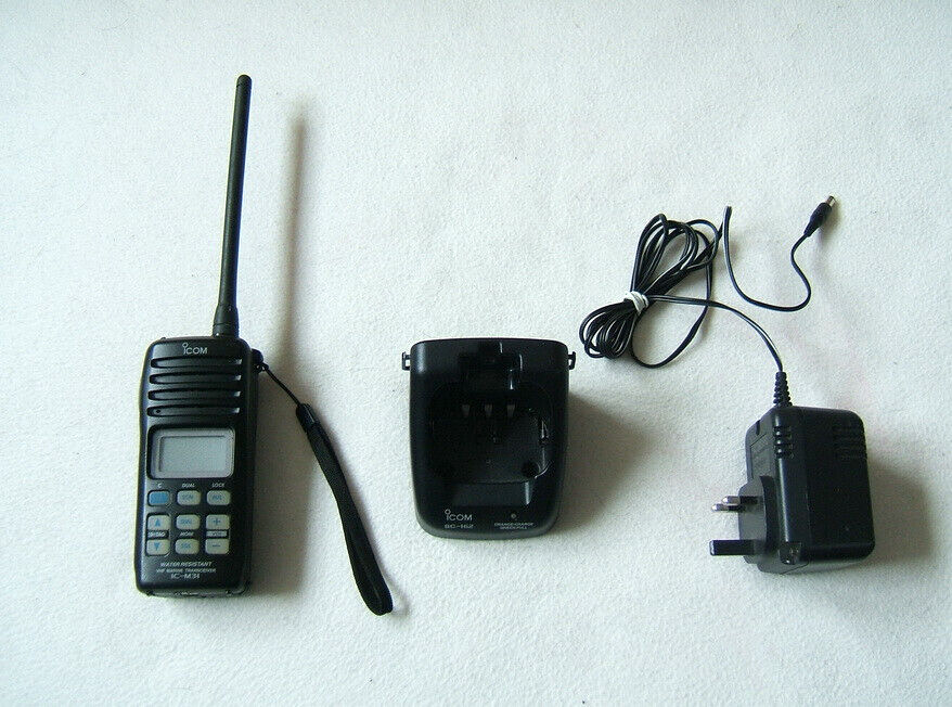 ICM31 Handheld Marine Radio eBay