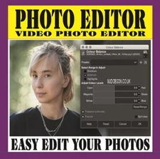 Photo Image & Film Editing Software USB – Professional Photo Editor  PC Laptops