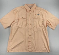 Magellan Mens Vented Fishing Shirt Short Sleeve Size XL