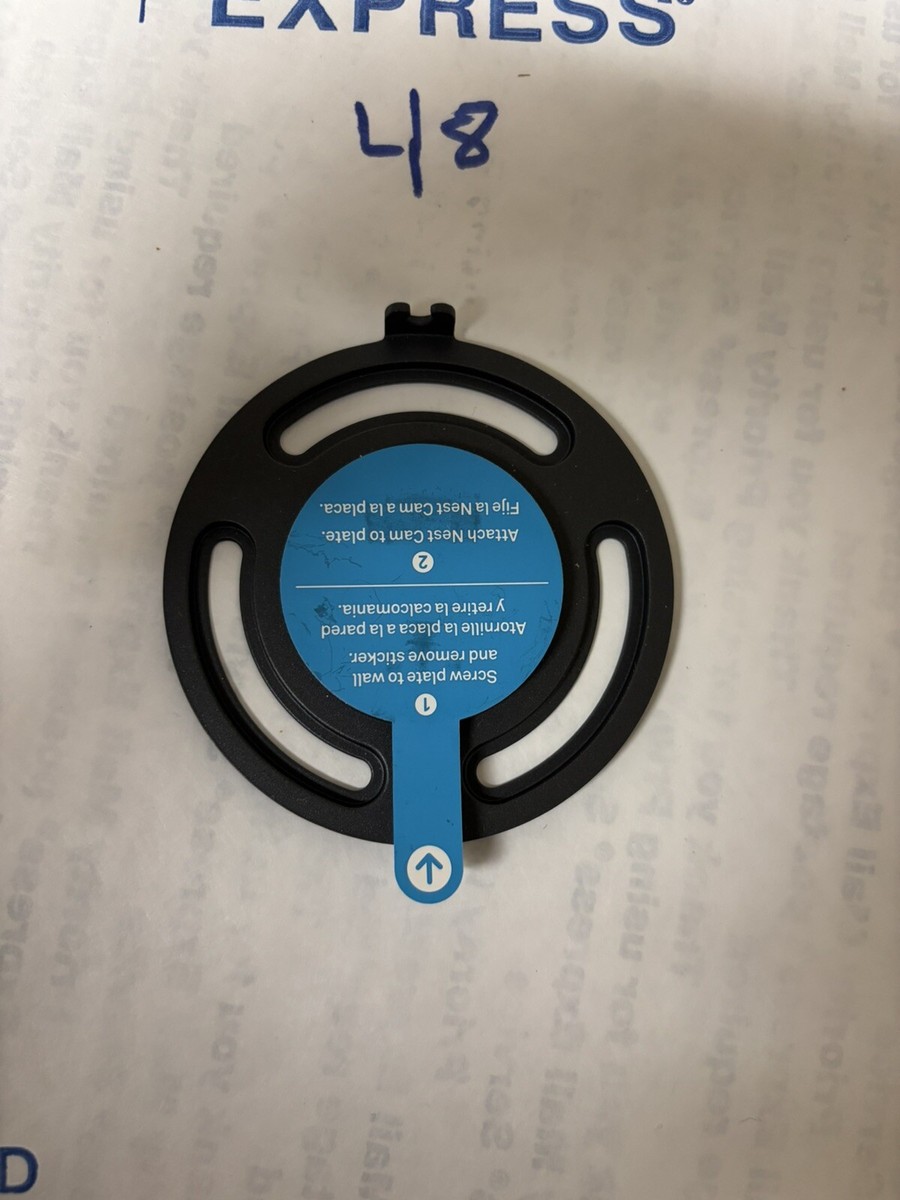 Genuine OEM Wall Mount Plate Base for Nest Cam Indoor 1st Gen