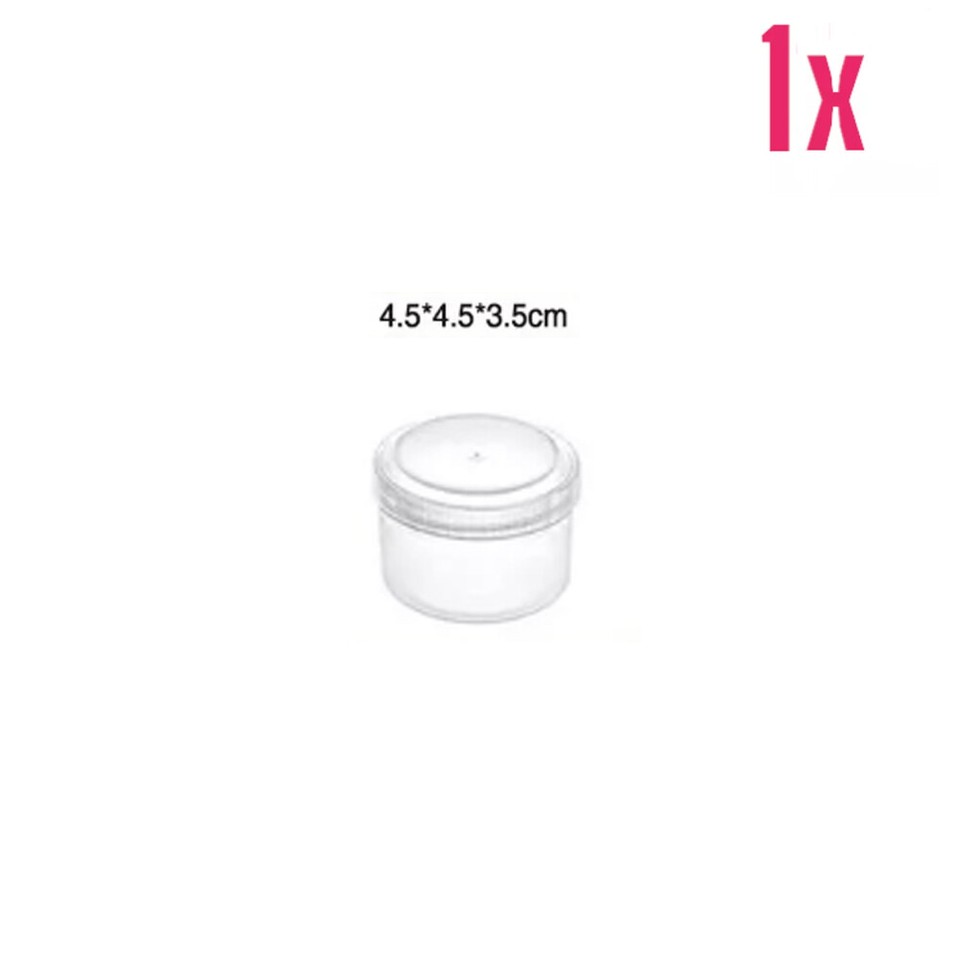 20X Clear Plastic Food Containers with lids Microwave Freezer Safe