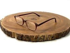 Romco Eyeglasses Frame Only Brown Red Tone 4 1/5 5 3/4 Vintage Retro Pre-owned