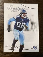 2023 Panini Prestige Football Denico Autry #284 Tennessee Titans
