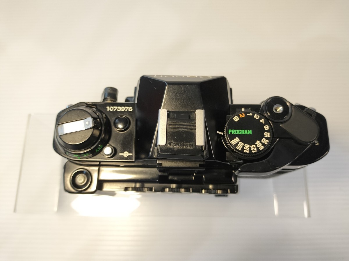 Canon AE-1 Program 35mm Film Camera w/FD 28-55mm f/3.5-4.5 Zoom