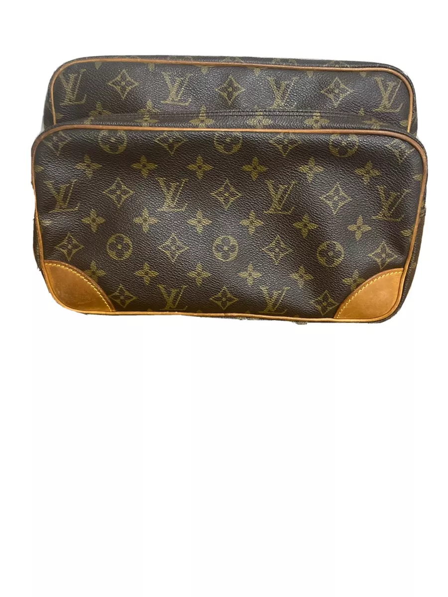 Louis Vuitton Nile Shoulder Bag GM Brown Canvas.