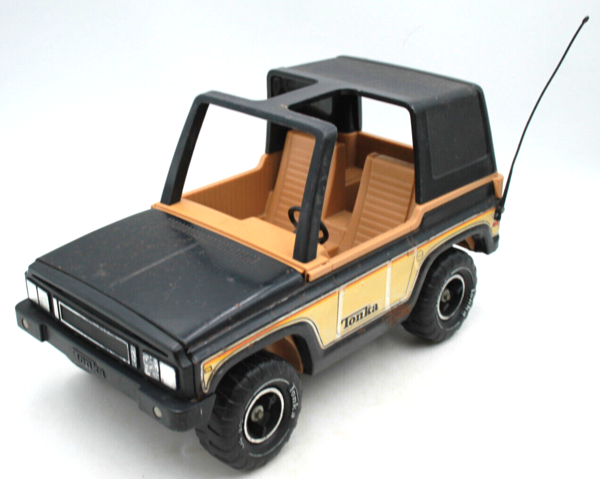 Vintage 1970s Tonka MR-970 4x4 Pressed Steel USA Made Bronco