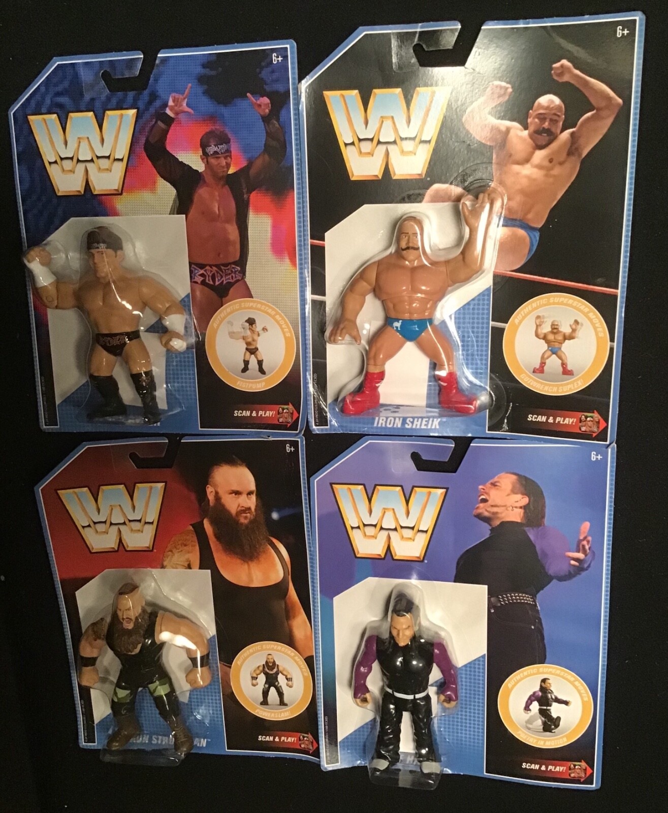 wwe mattel retro series 8
