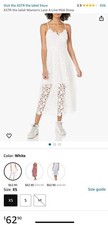 ASTR the label Women's Lace A Line Midi Dress